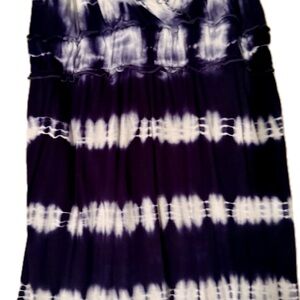 INC International Concepts Blue and White Dress